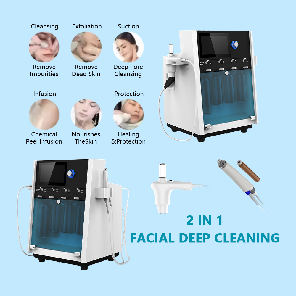 Beco Bubble Hydrodermabrasion Oxygen Aqua Peel Facial Cleaning Skin Care Hidra Microdermabrasion Machine
