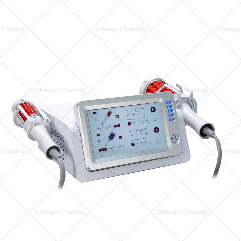 Physiotherapy Slimming Machine With Handle Inner Ball Roller For Body Contouring Pain Relief Anti-Cellulite
