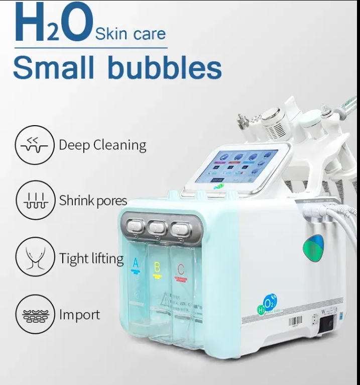14 in 1 Hydro Dermabrasion Machine Oxygen Jet Hydra Beauty Hydrodermabrasion Facial Machine
