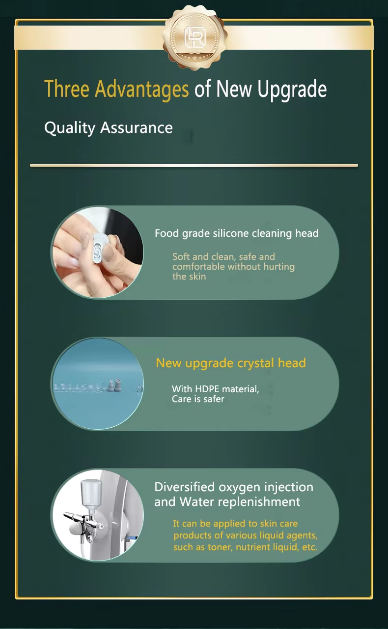 Small Bubble Hydra Dermabrasion Microdermabrasion Oxygen Jet Portable Beauty Device Facial Cleansing Skin Rejuvenation Blackhead