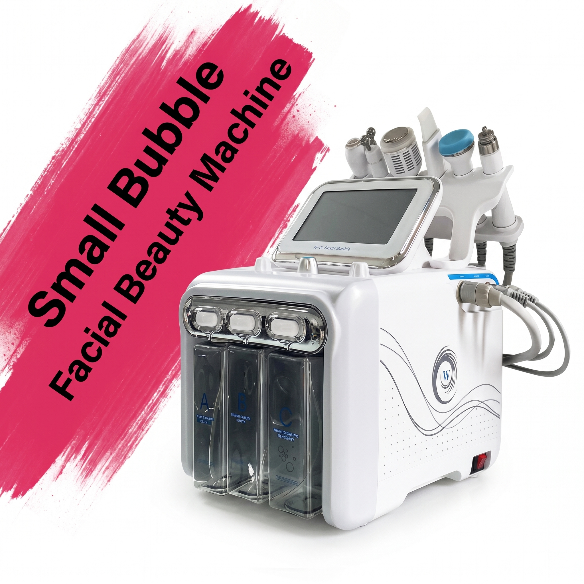Portable Microdermabrasion Machine for Facial Beauty Face Lift Dermabrasion Device With US IT Plugs