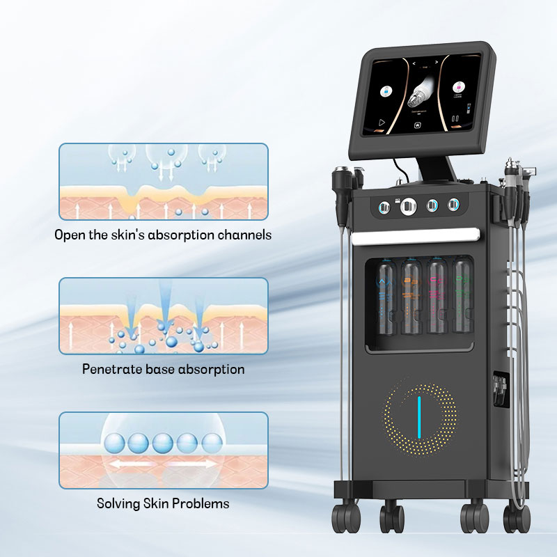 Microdermabrasion Machine Skin Refining Sebum Clearing Cuticle Removal Facial Care Hydra Beauty Facial Machine