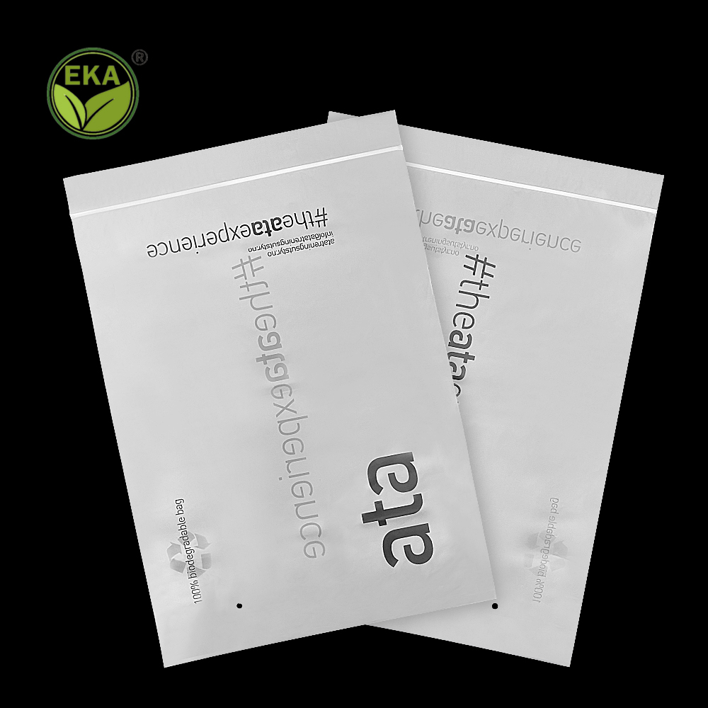 Biodegradable Packaging Ziplock Bags Clothing Packaging Plastic Bags Cornstarch Packaging Compostable Bag