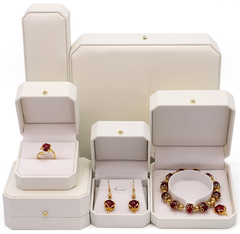 Luxury PU Leather Ring Box