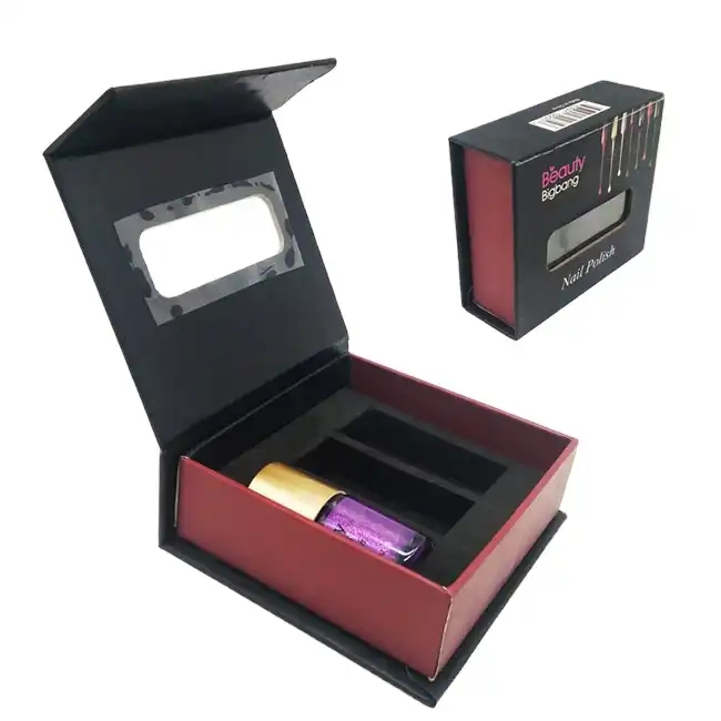 Luxury Gift Paper Box Packaging for Nail Polish Oil