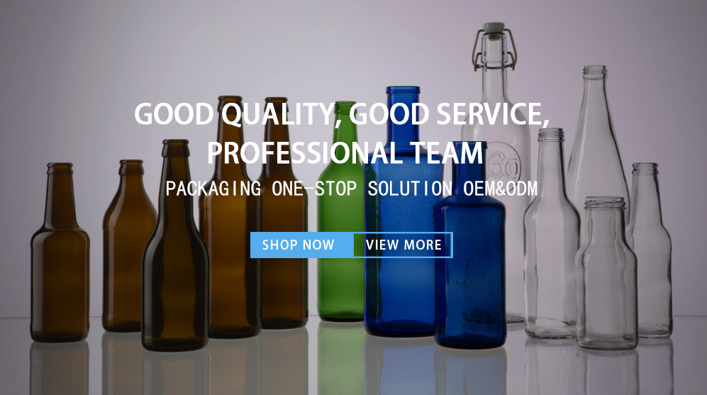 Glass Bottles Display