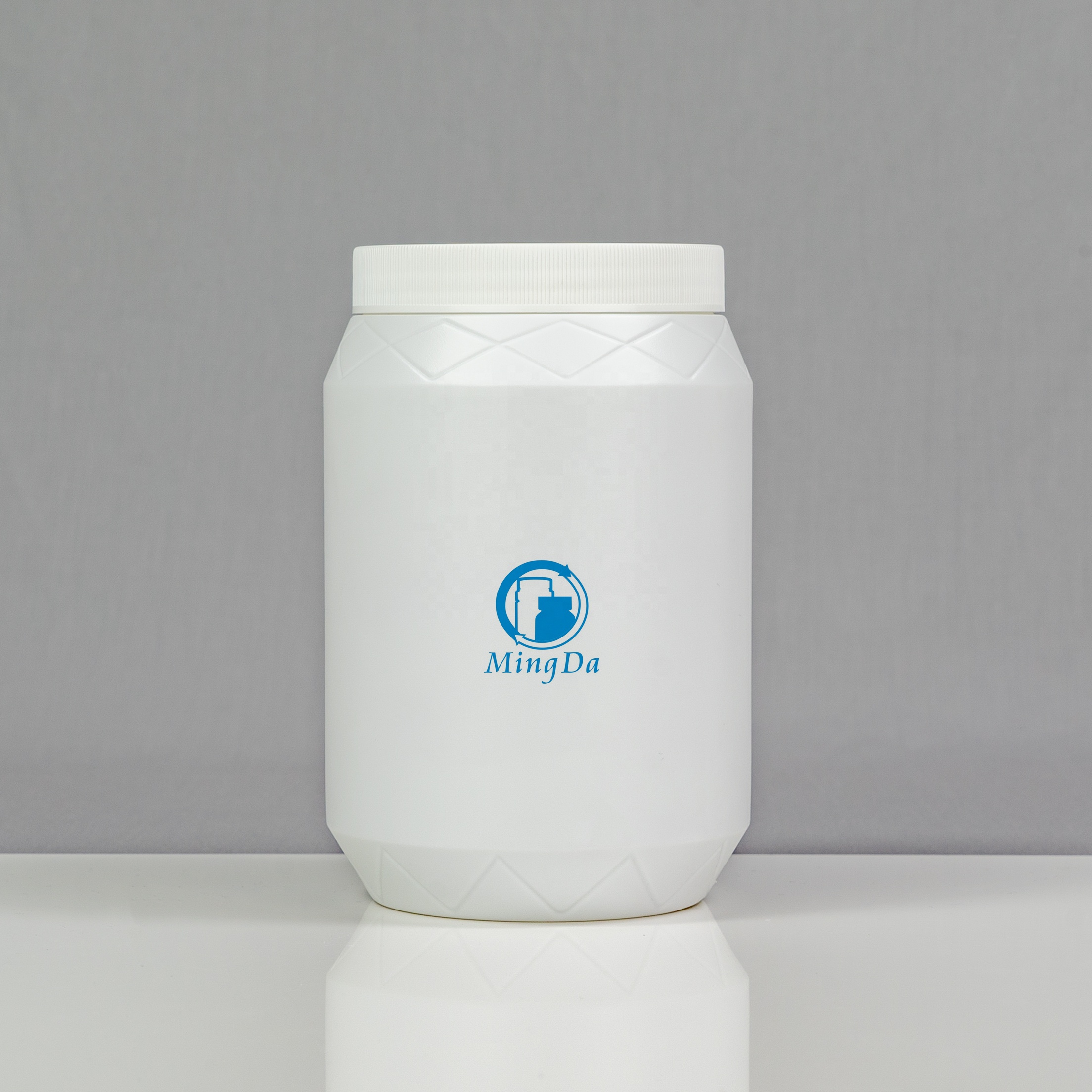 Food Grade HDPE White Pill Bottles Pharmaceutical Capsule Tablets Packaging Plastic Medical Powder Jar