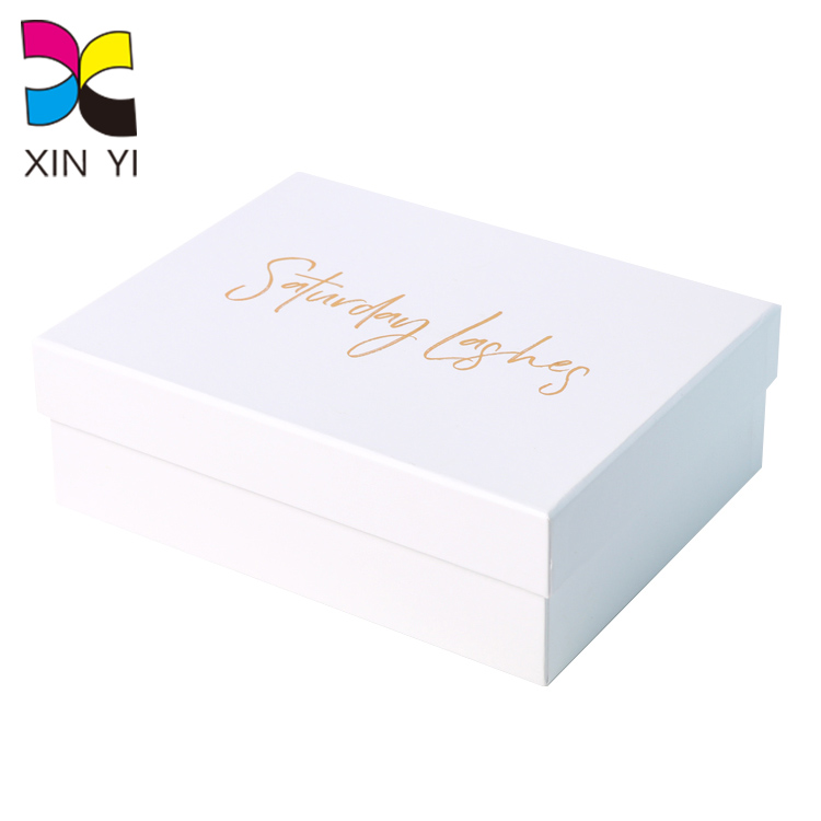 Luxury Eco-Friendly Reusable Lid Base Box Matte Custom Logo Fashion Trend Art Paper Packaging for Clothes