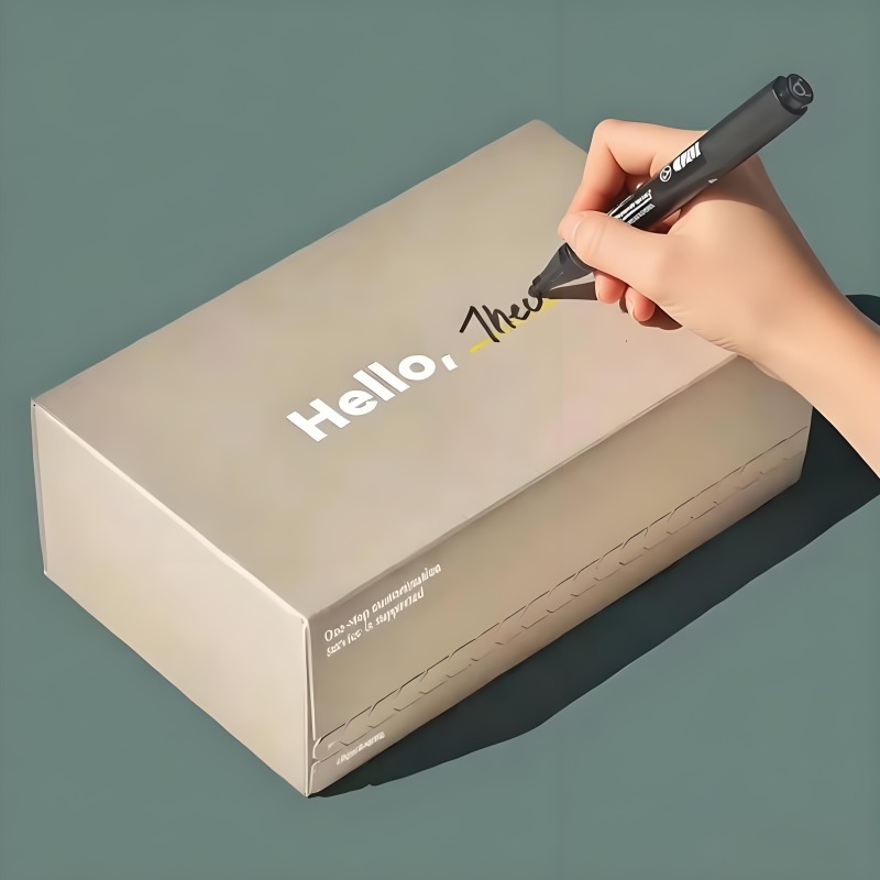 Wholesale Custom Printed Logo Recyclable Corrugated Self-Sealing Zipper E-commerce Mailer Boxes With Tear Strip For Shipping