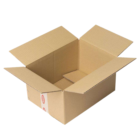 Eco-Friendly Brown Shipping Box - Recyclable Corrugated for Sustainable Packaging
