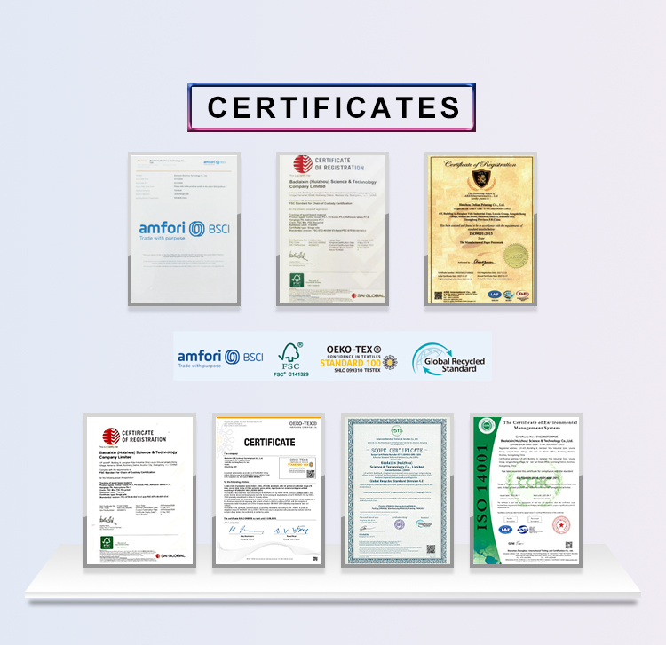Certifications
