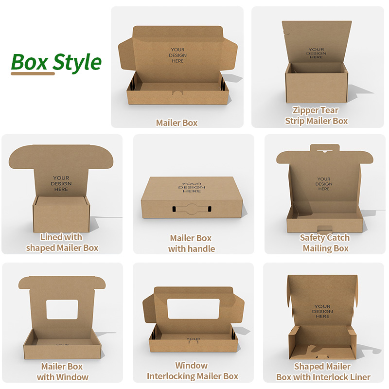 Custom Gold Logo Black Folding Heavy Duty Gift Corrugated Paper Mailer Clothes Packaging Boxes Cardboard Shipping Mailer Boxes