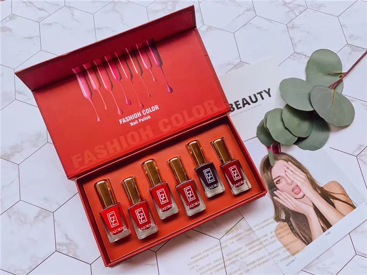 Luxury Gift Paper Box Packaging for Nail Polish Oil