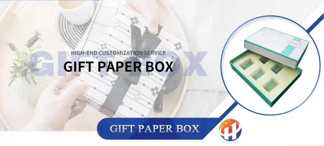 Luxury Packaging Custom Printed Chocolate Box with Plastic Tray Insert