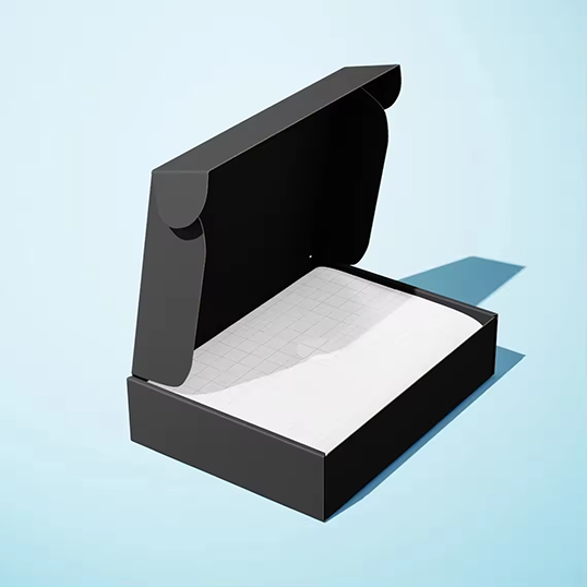 Recyclable Corrugated Cardboard Mailer Box Custom Size Shoes Packaging Box for Shoes