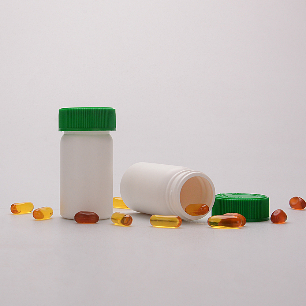 Medical Plastic Empty Vitamin Pill Capsule Bottle Display 3