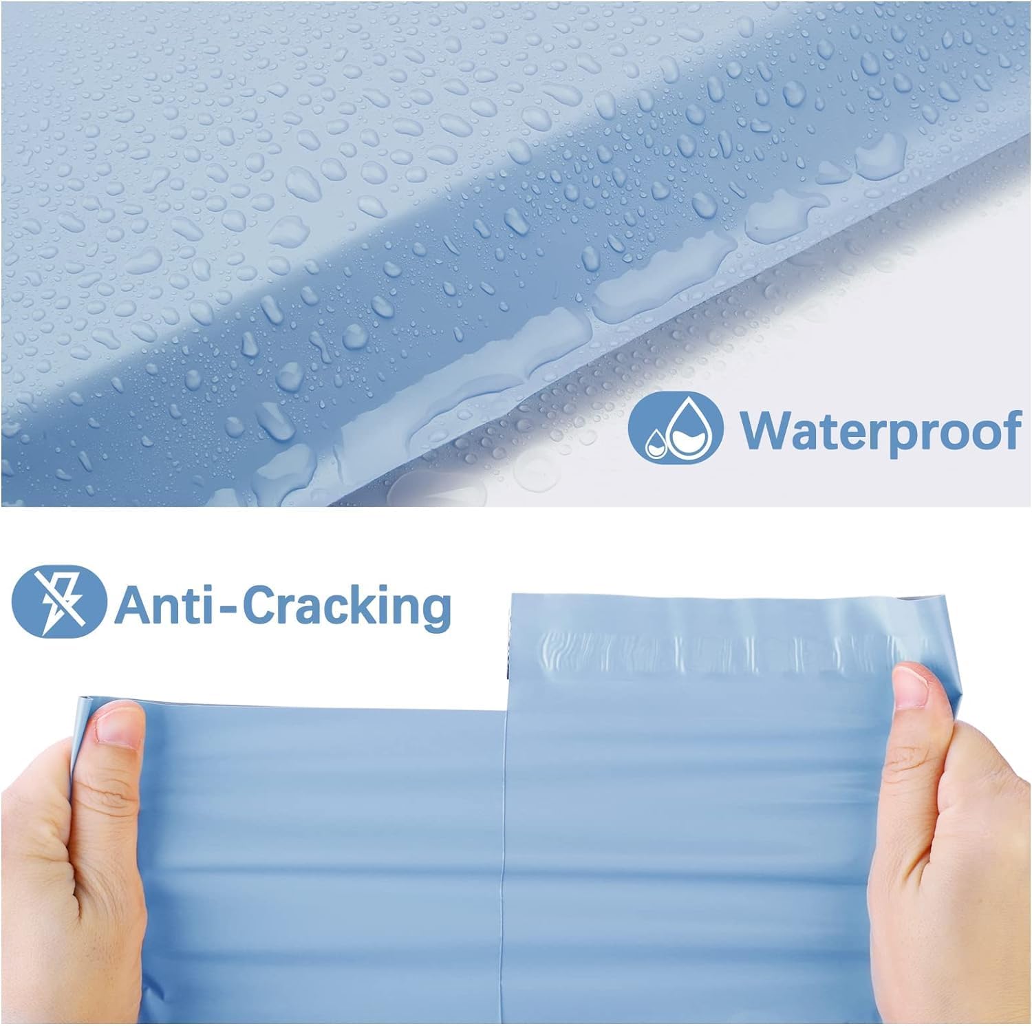 Self Adhesive Low MOQ Custom Poly Mailer Shipping Bags Adhesive Mailing Biodegradable Bags for Clothes Business
