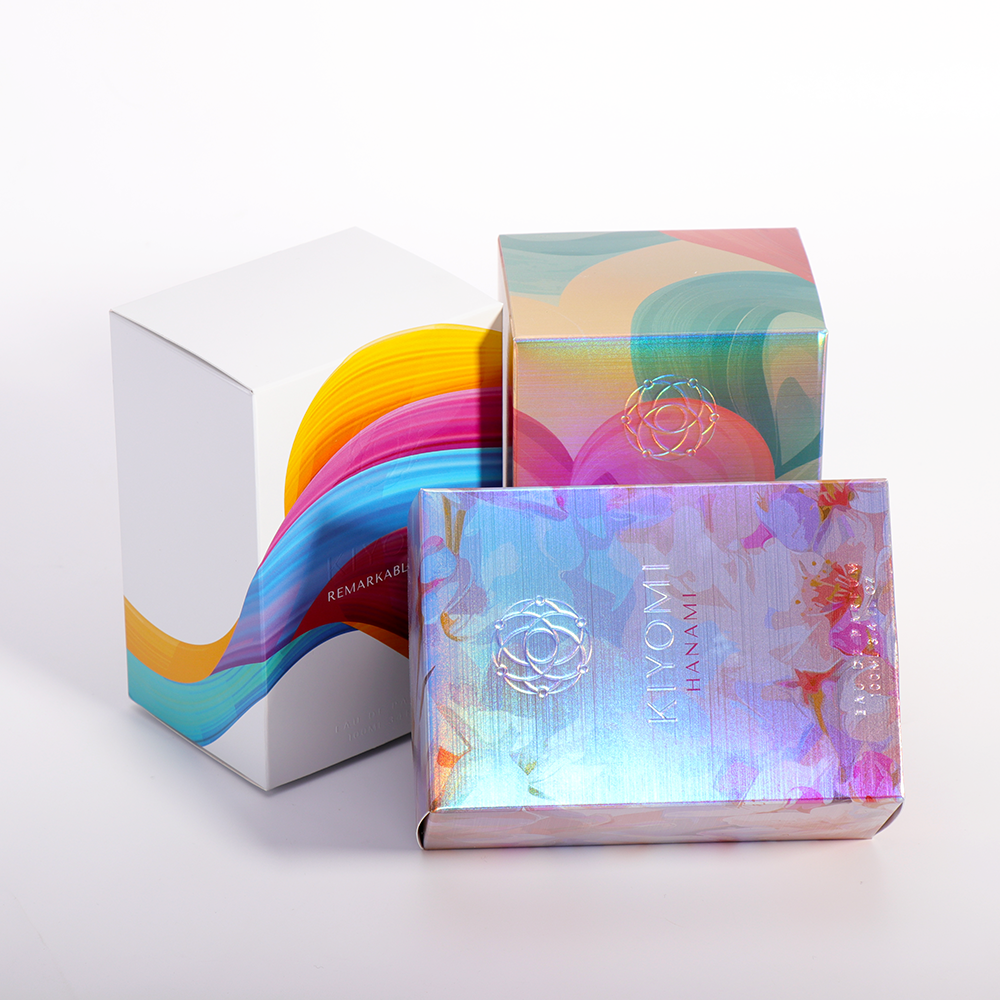 Eco Friendly Packaging Boxes Printing Custom Design Color Skincare Cosmetic Packaging Paper Box