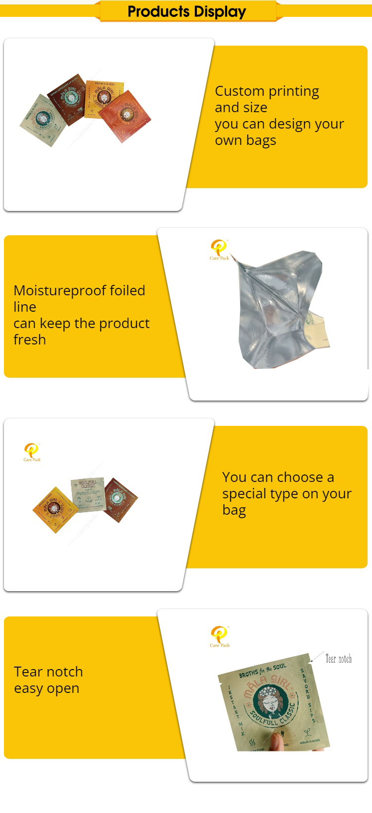 Mylar Pouch Details