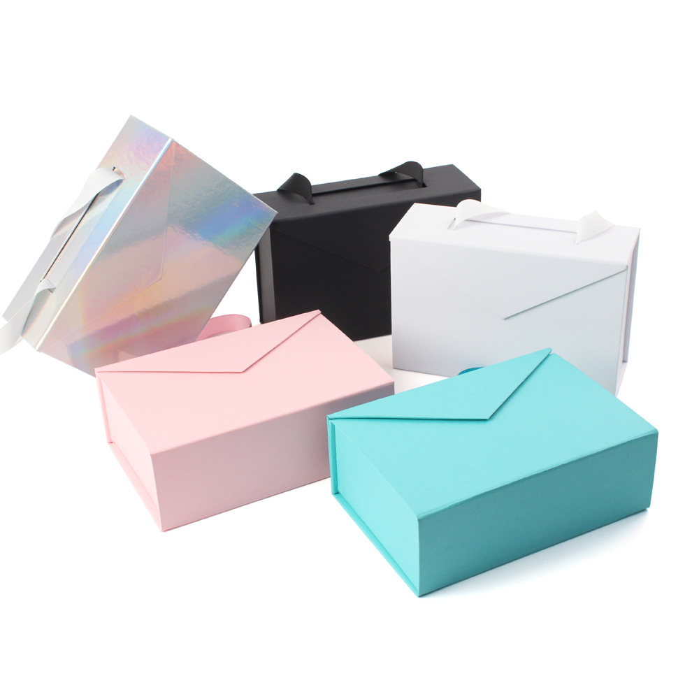 Wholesale Custom Multi-color Rigid Cardboard Magnetic Luxury Gift Box Matt Lamination Recycled Materials for Wedding Mother's