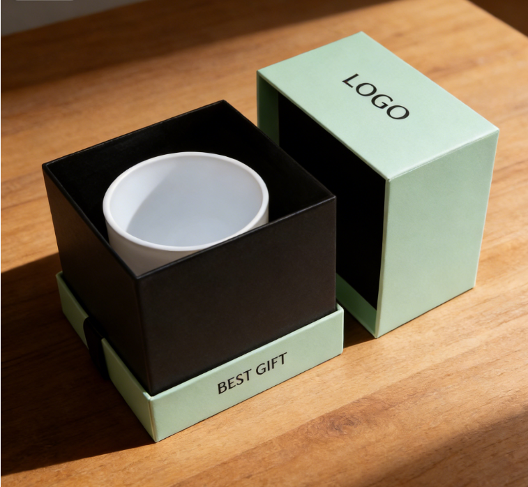 The Manufacturer Customizes Unique Rectangular Craft Packaging for Luxury Candle Boxes Suitable As Gifts