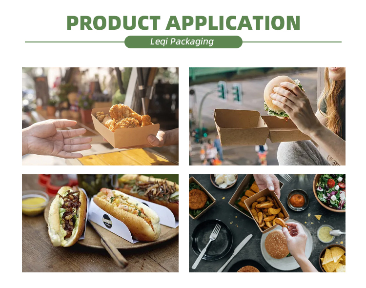 Eco-Friendly Fast Food Packaging: Custom To-Go Boxes for Fried Chicken, Burgers, & French Fries