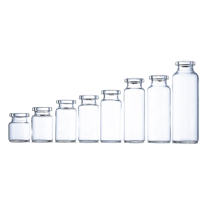Small Molded Sterile 10ml clear Glass Vial for Pharmaceutical and Veterial Injection Packaging