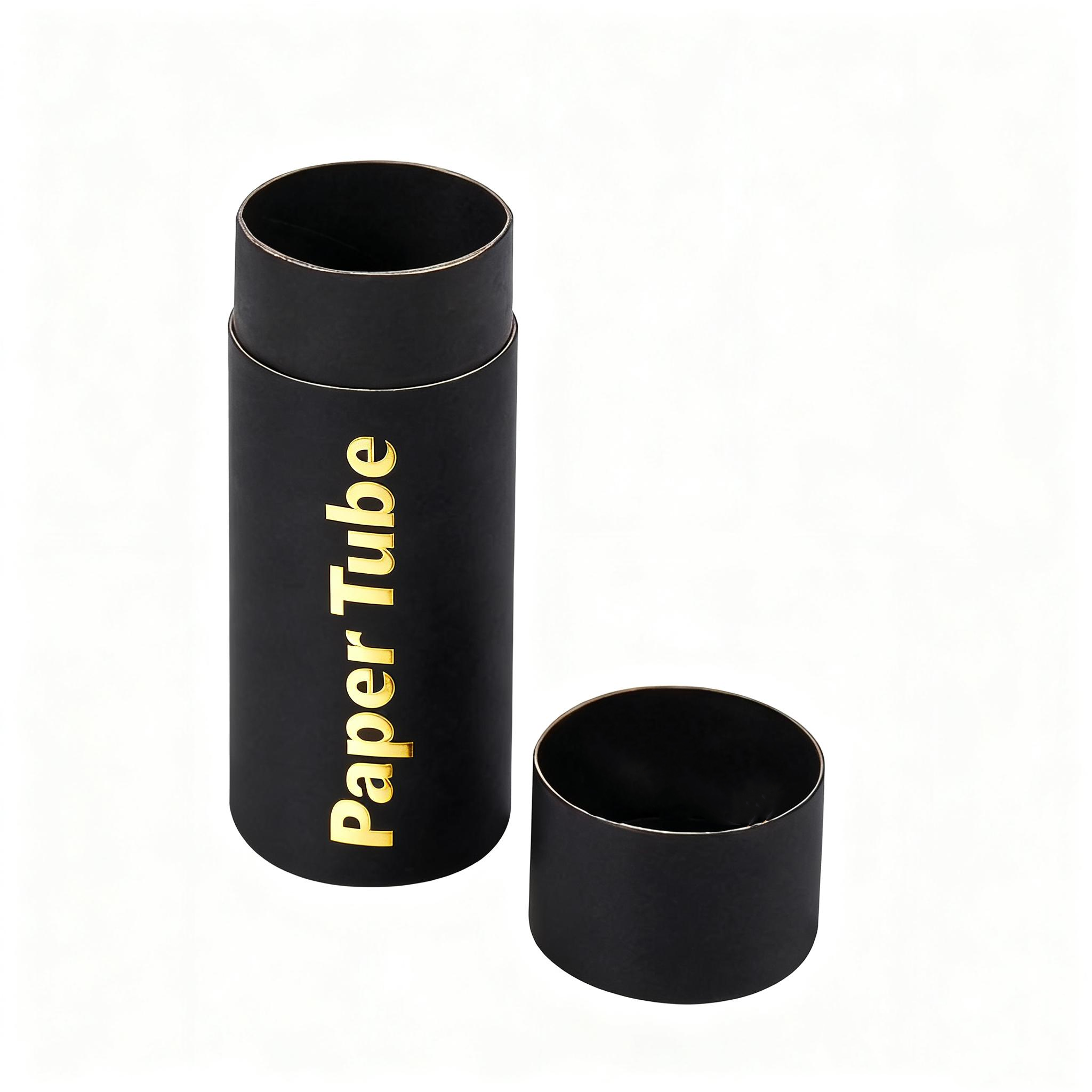 Custom Paper Cardboard Peptides Medicine Cylinder Capsules Protein Powder Food Supplements Paper Tube Packaging Boxes