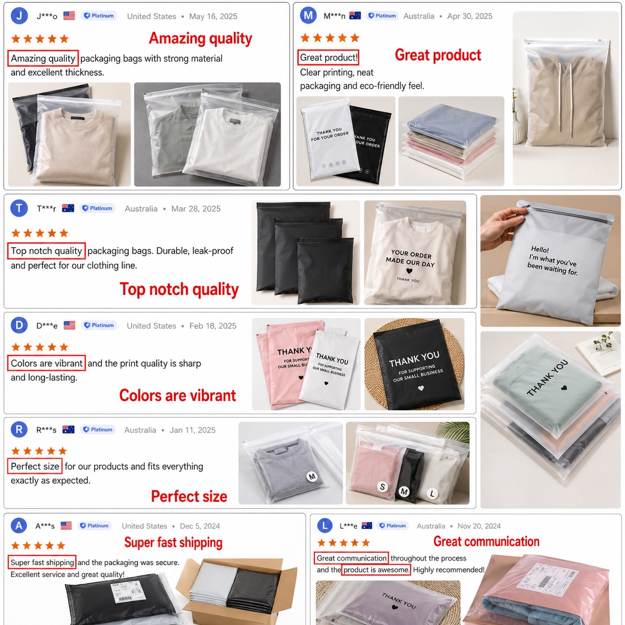 Custom Logo Frosted Clothing Packaging Zipper Bag CPE Plastic Apparel Bag for Clothes T-shirt Hoodie Pants Fashion Wear Packing