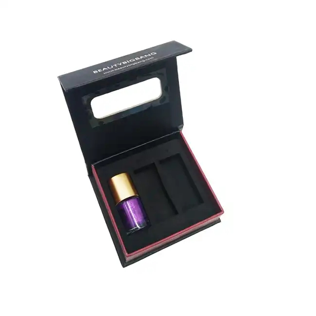 Luxury Gift Paper Box Packaging for Nail Polish Oil