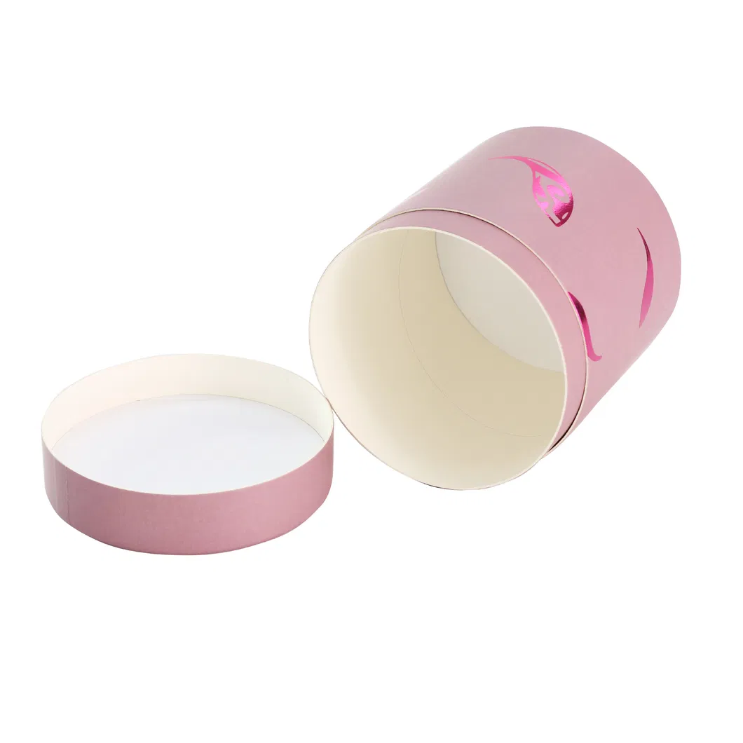 Recycled Custom Round Cylinder Box Paper Tube Packaging for Tea Wine Coffee Bean