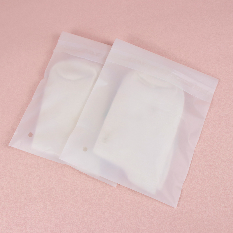 Custom Logo Compostable 100% Biodegradable Transparent Frosted Self Adhesive Apparel Swimwear Clothes Packaging Plastic Bags