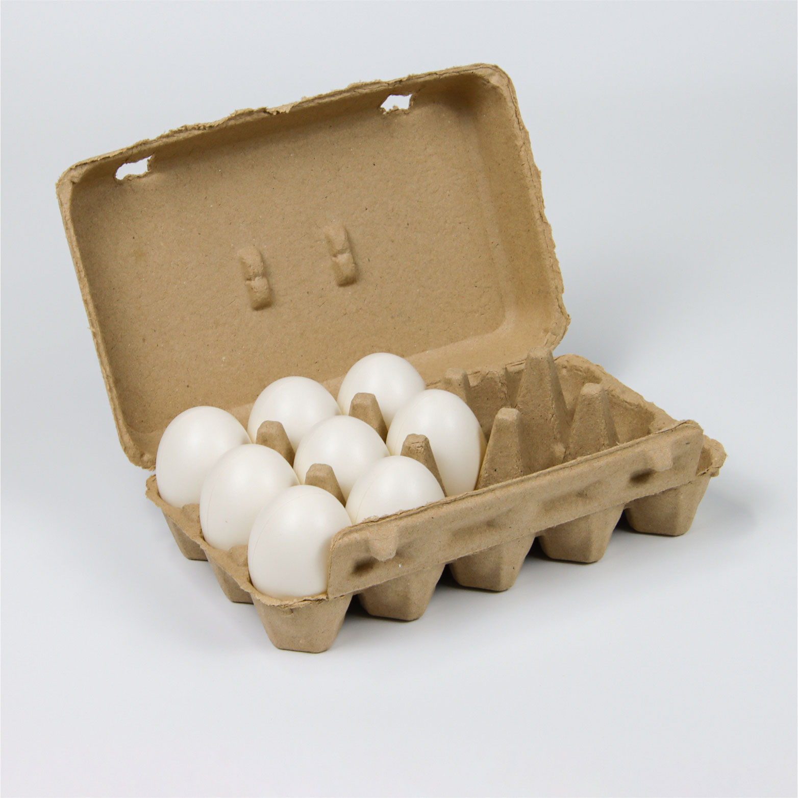15-Hole Recyclable Biodegradable Pulp Egg Tray Paper Tray Biodegrad Packaging