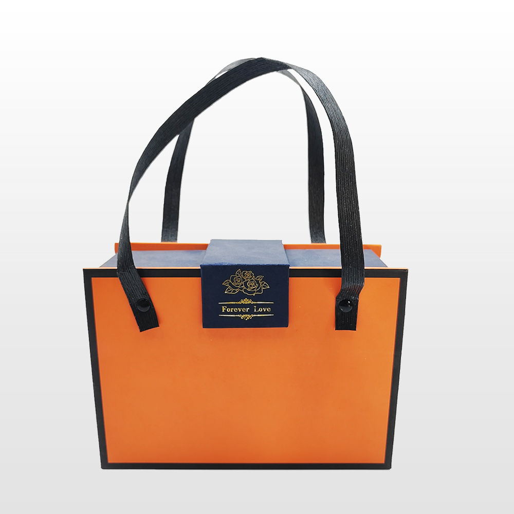 OEM Professional Factory Custom Logo Luxury Rigid Paper Box Package Magnetic Folding Gift Box With Portable Rope