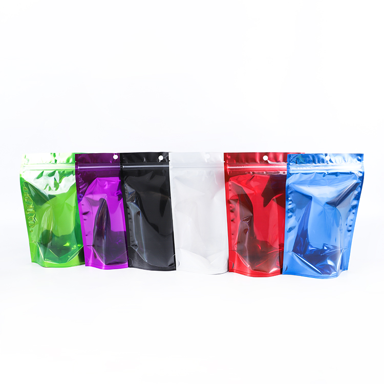 100g Eco-Friendly Green Ziplock Chocolate Packaging Plastic Zipper Bags with Personalized Custom Logo
