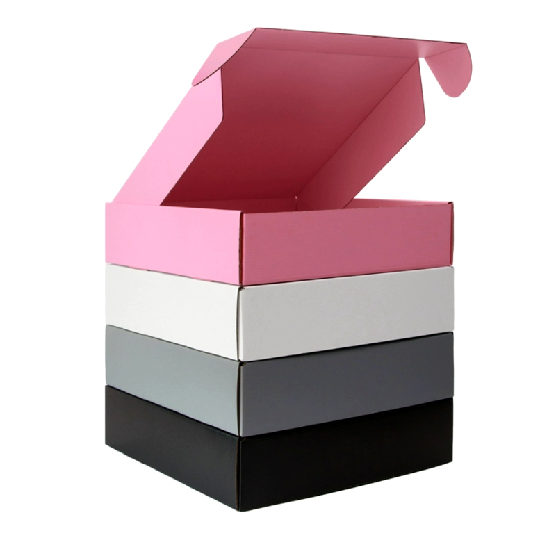 Custom Kraft Portable Biodegradable Environmental Compostable Corrugated Packaging Clothing Mailer Box