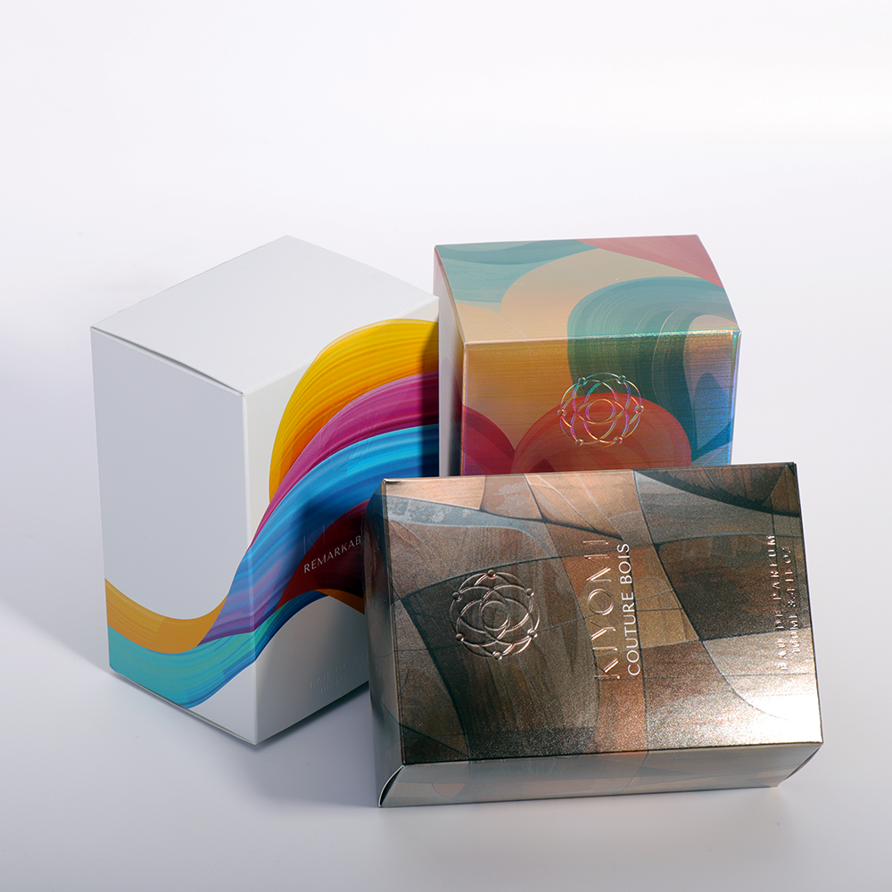 Eco Friendly Packaging Boxes Printing Custom Design Color Skincare Cosmetic Packaging Paper Box