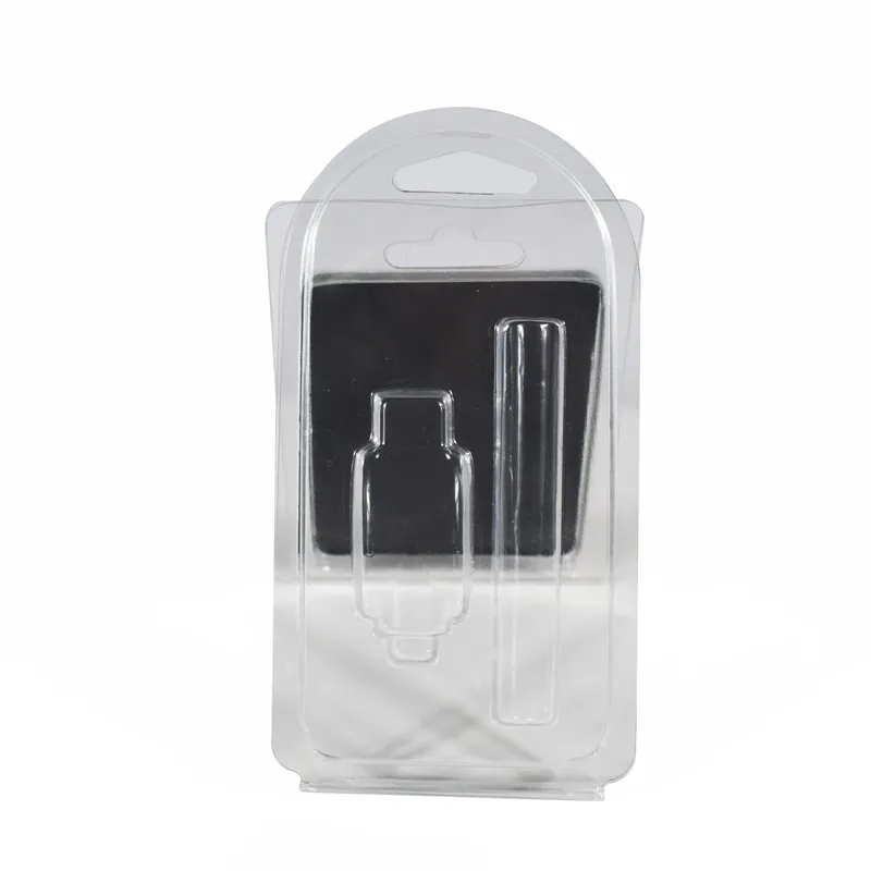Hot Selling Luxury 1ml Packaging Cr Cartridge Battery Pen with USB Charger Custom Paper Blister Tray