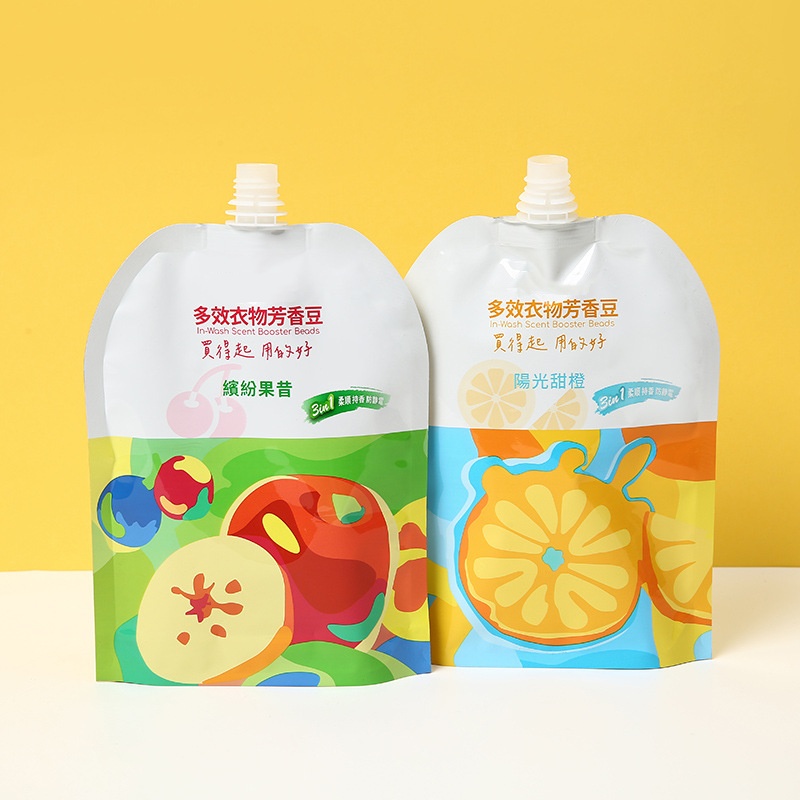 Custom Design Premium Food Grade BPA Free Spout Pouch Liquid Bag for Juice Drink and Jelly Packaging