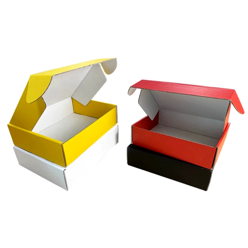 Custom Kraft Portable Biodegradable Environmental Compostable Corrugated Packaging Clothing Mailer Box
