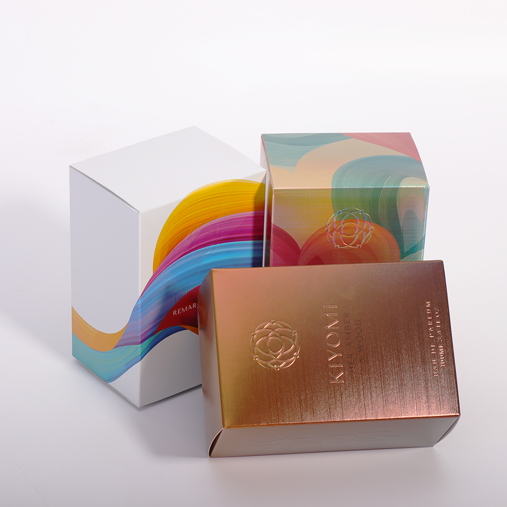 Eco Friendly Packaging Boxes Printing Custom Design Color Skincare Cosmetic Packaging Paper Box