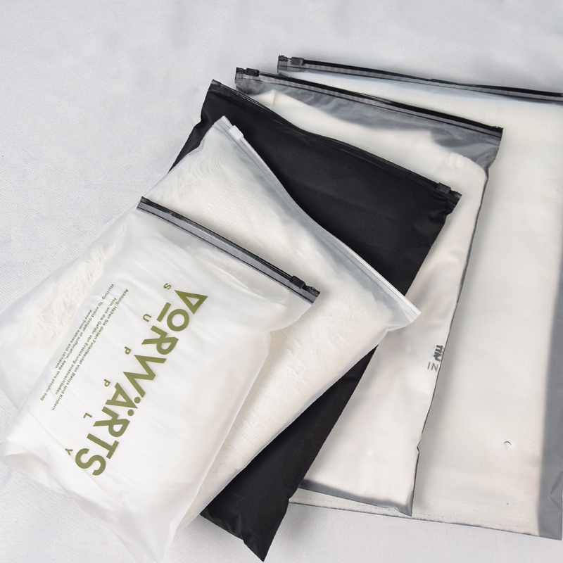 Wholesale Ziplock Clothing Bag Packaging for Socks and Shoes Packaging
