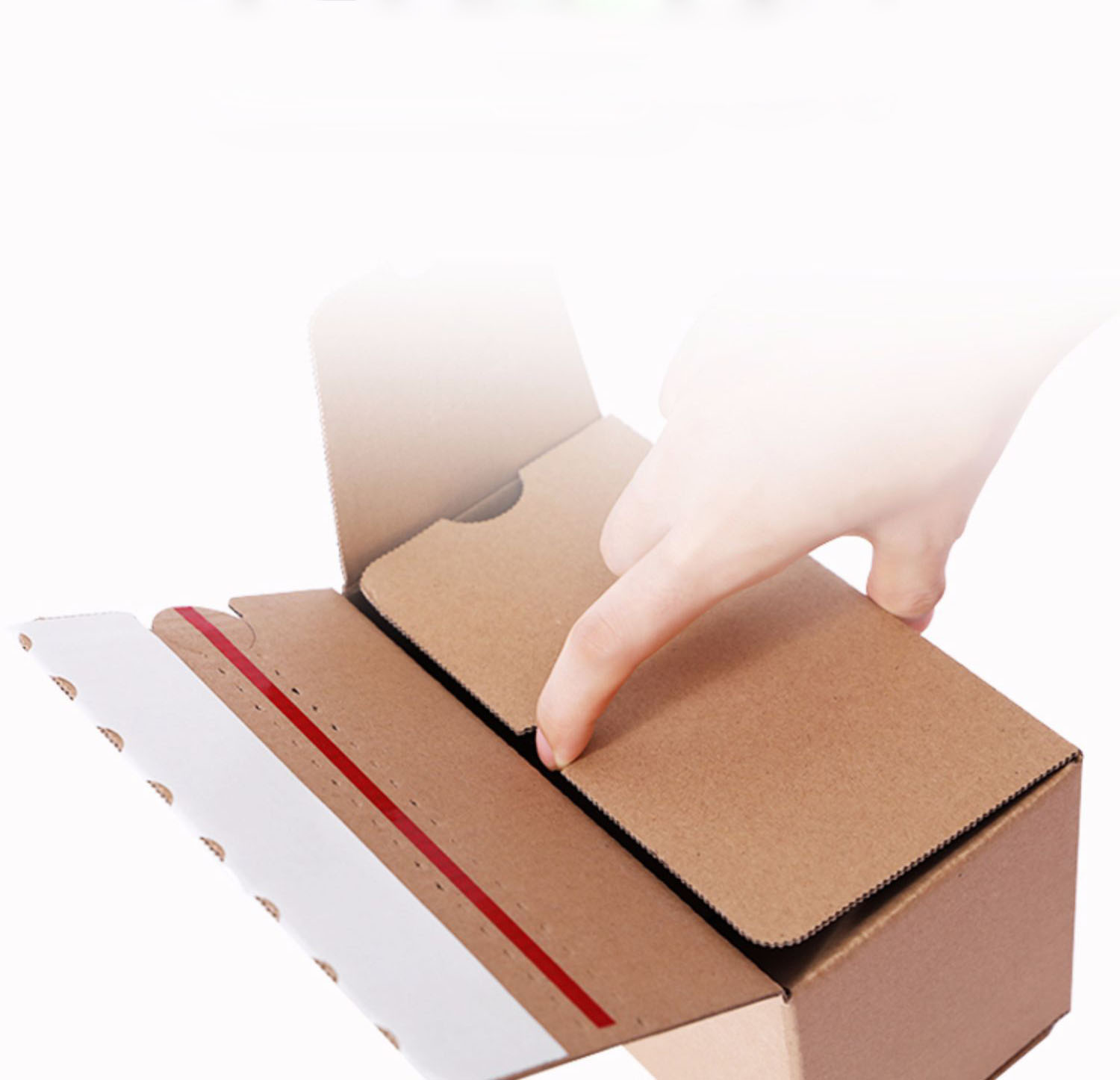Box Printing Brown Colored Carton Sealing Corrugated Packing Shipping Boxes