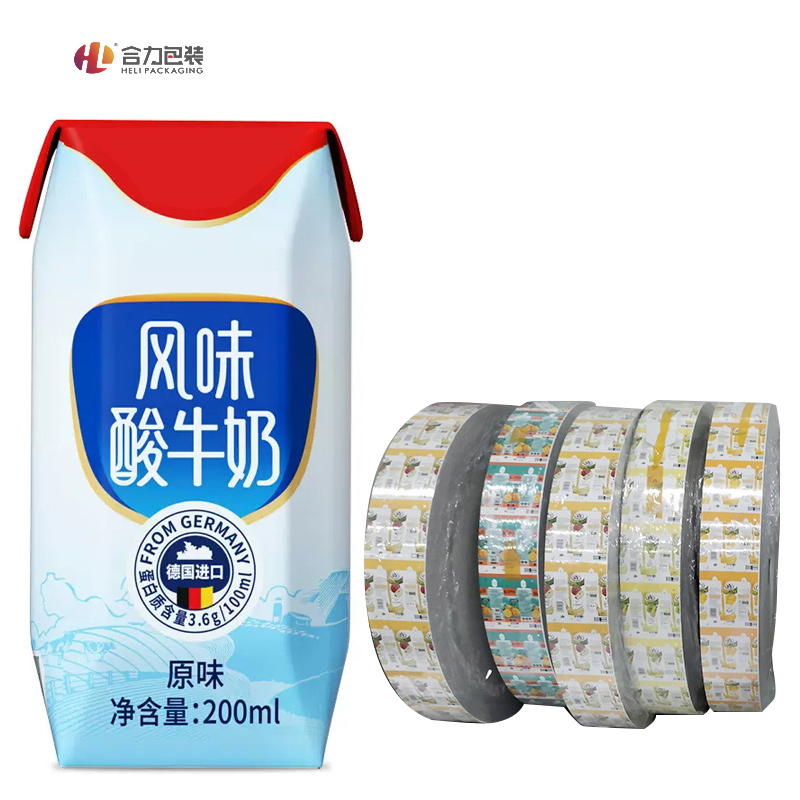 Heli 250ml Liquid Packaging for Beverage Milk Juice Wine Tea Drink