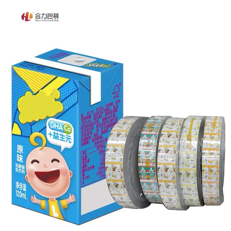Heli 250ml Liquid Packaging for Beverage Milk Juice Wine Tea Drink