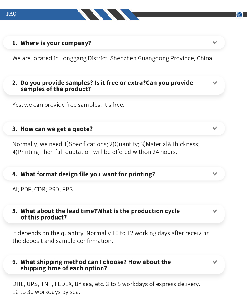 Frequently Asked Questions