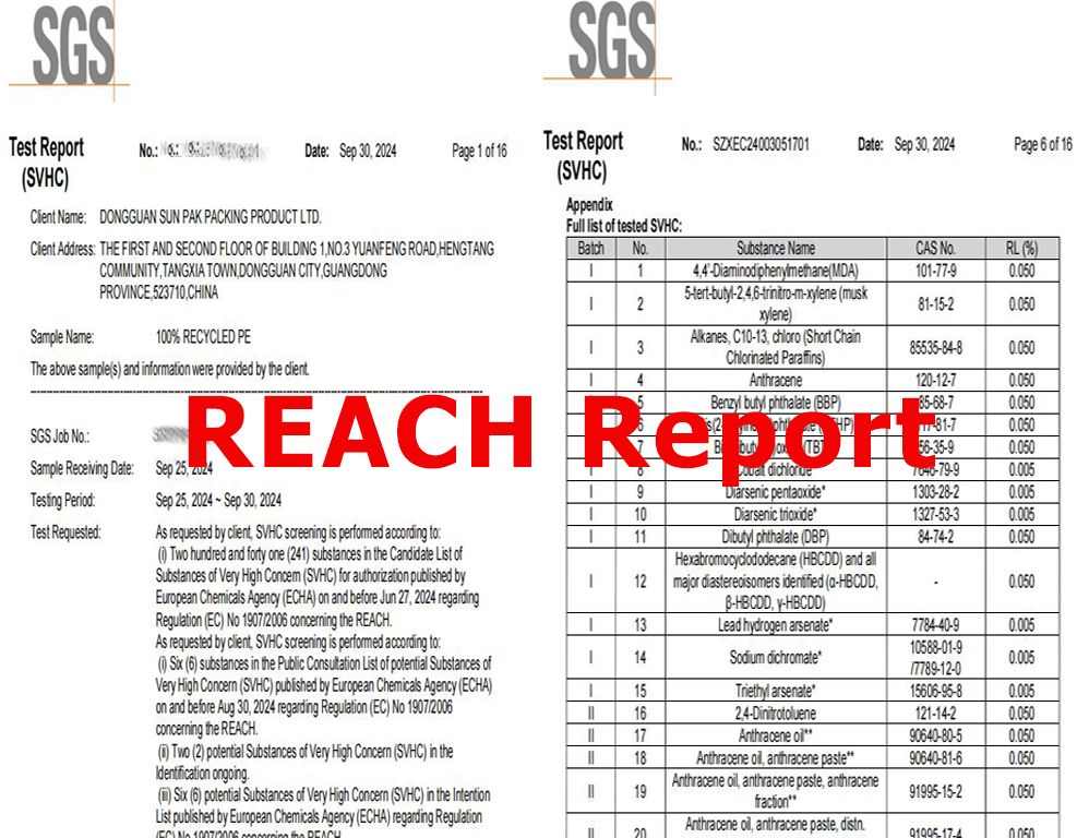 REACH Testing