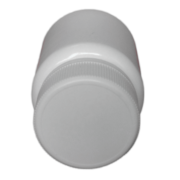 50cc White Plastic HDPE Bottle Pharmaceutical Container for Oral Solid Medication Pill Capsule Tablet Powder with Screw Cap CRC
