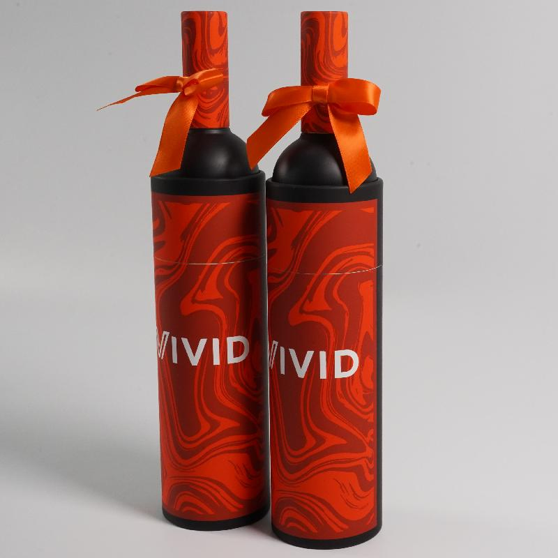 Wholesale Custom Tea Cans Red Wine Paper Tubes Kraft Paper Tubes Insulated Cups Cylindrical Packaging