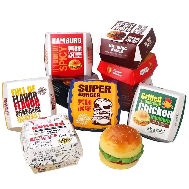 Eco-Friendly Fast Food Packaging: Custom To-Go Boxes for Fried Chicken, Burgers, & French Fries